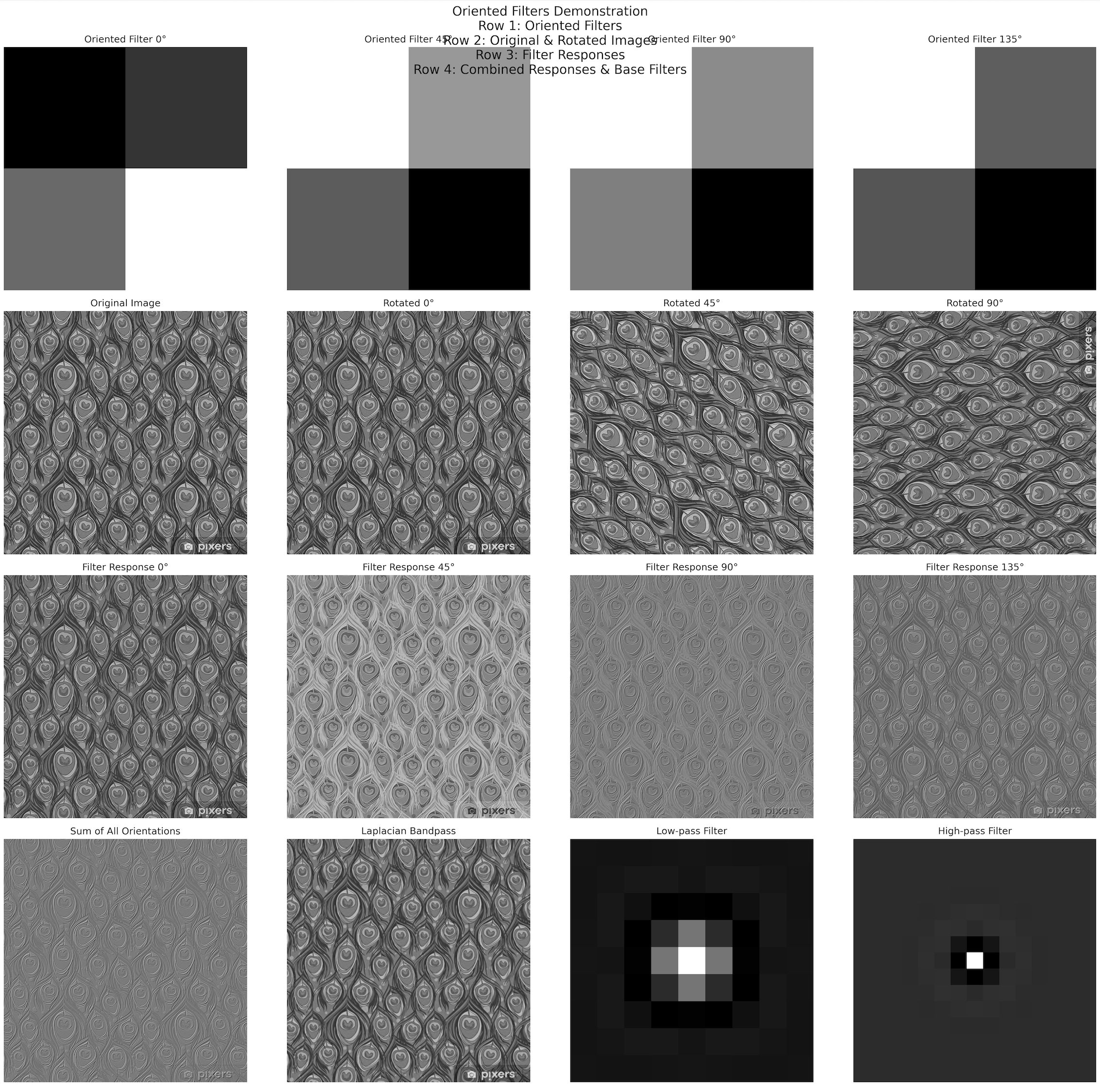 Peacock Oriented Filters